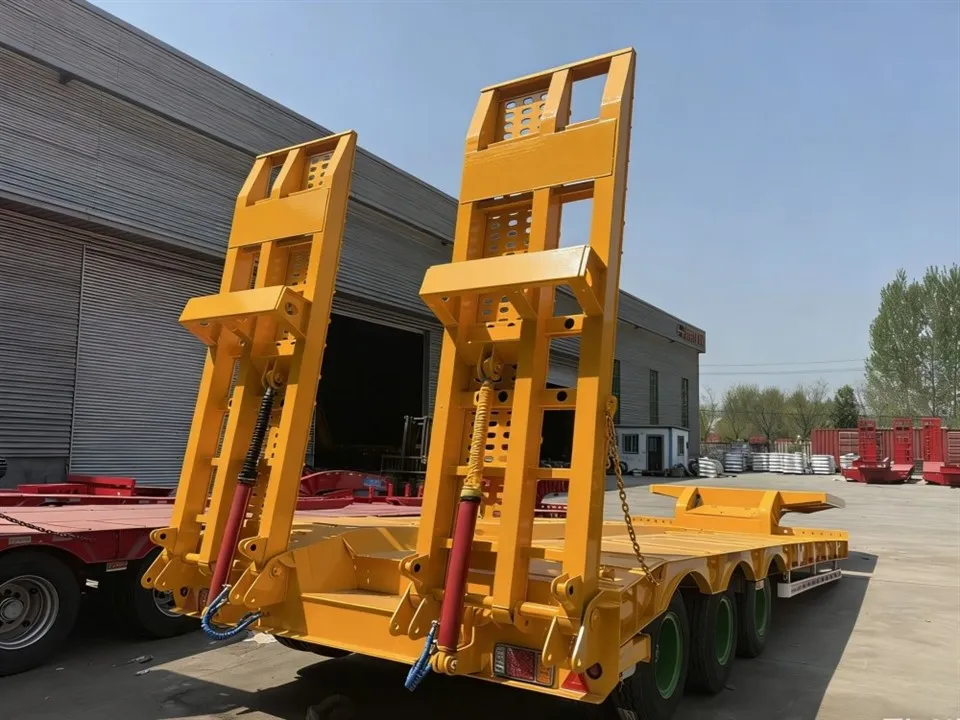 3-Axle Low-bed Semi-trailer suppliers