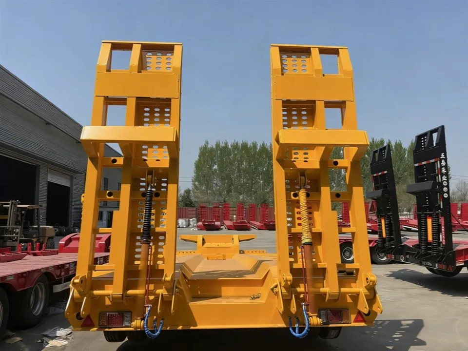 3-Axle Low-bed Semi-trailer